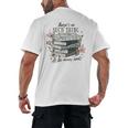 There's No Such Thing As Too Many Book Men's Back Print T-Shirt