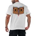 Seminary Grad Graduation Bible Theology Nerd Premium Men's Back Print T-Shirt