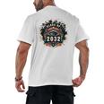 Senior 2032 Class Of 2032 Seniors Graduation 2032 Senior 32 Men's Back Print T-Shirt