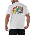 Senior Class Of 2019 Boho Tie Dye Graduation Men's Back Print T-Shirt