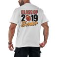 Senior Class Of 2019 Tshirt Graduation Students Football Men's Back Print T-Shirt