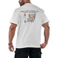 She's Got A Book For Every Situation Men's Back Print T-Shirt