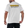 Sign My Shirt Graduate I Sign Sign School Graduation Men's Back Print T-Shirt