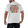 In My Social Worker Era Cute Social Worker Graduation MSW Men's Back Print T-Shirt