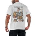 Thrifting Goose Vintage Fashion Book Lover Men's Back Print T-Shirt Thrifting Goose Vintage Fashion Book Lover Men's Back Print T-Shirt