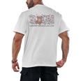 Valentines Day NICU Nurse Cute Bear Neonatal ICU Graduation Men's Back Print T-Shirt
