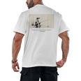 Work Is For Suckers I’m Goin’ Fishin’ Twain Sawyer Book Day Men's Back Print T-Shirt