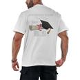I Worked Hard For This BS Men Women Graduation Premium Tri-Blend Men's Back Print T-Shirt