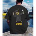 2018 Graduation Shirts Sloth Lovers For Women Teens Men's Back Print T-Shirt