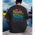 2nd Grade 2021 Graduate Quarantine Second Grade Graduation Men's Back Print T-Shirt