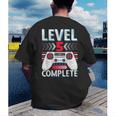 5th Grade Graduation Elementary School Graduate Level 5 Men's Back Print T-Shirt