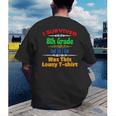 8th Grade Graduation Boys Girls Grad Education Men's Back Print T-Shirt