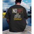 Air Traffic Control Major Student Shirt Graduation Men's Back Print T-Shirt