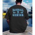 Baseball Senior Night Baseball Senior 2025 Graduation 26 Men's Back Print T-Shirt