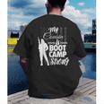 Boot Camp Graduation Military Cousin Support Tee Men's Back Print T-Shirt