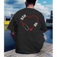 BSN RN Nurse Graduation Nursing Essentials BSN Nurses Men's Back Print T-Shirt