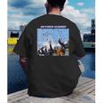 Cadets Celebrate Academy Graduation Men's Back Print T-Shirt