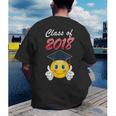 Class Of 2018 Graduation Grad For Her Tee Shirt Men's Back Print T-Shirt