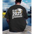 Class Of 2025 Graduate 2025 Graduation Men's Back Print T-Shirt