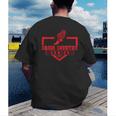Cross Country Senior Night Senior 2025 Graduation Party 7 Men's Back Print T-Shirt