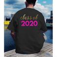 Cute Graduation Shirt Class Of 2020 Shirt Men's Back Print T-Shirt