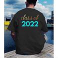 Cute Graduation Shirt Class Of 2022 Shirt Men's Back Print T-Shirt