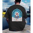 Cute Introvert Shy Teen Anti-Social Inner Strength Men's Back Print T-Shirt
