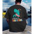 Cute Magical Ballerina Dino Unicorn Preschool Graduation Men's Back Print T-Shirt