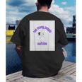 Cute Puppy With a Quote For Introverts Men's Back Print T-Shirt Cute Puppy With a Quote For Introverts Men's Back Print T-Shirt