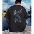 Dabbing Graduate Zebra Team Mascot Graduation Senior Shirt Men's Back Print T-Shirt