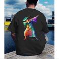 Dabbing Graduation Women Men's Back Print T-Shirt