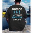 Dance Team Senior 2026 Senior Night Graduation Grad Men's Back Print T-Shirt