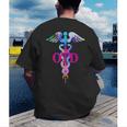 Doctor Of Occupational Therapy OTD Caduceus Graduation Men's Back Print T-Shirt