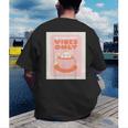 Fun Cool Cute Introvert Cat Character Quote Tea Cup For Men Women Men's Back Print T-Shirt