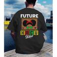 Future HBCU Grad HBCU Tomorrow Girl Graduation Kids Men's Back Print T-Shirt