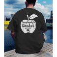 Geography Teacher Est 2018 School GraduationShirt Men's Back Print T-Shirt
