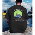 I Graduated Can I Go Back To Bed Now Cat Graduation For Men Women Girls Kids Men's Back Print T-Shirt