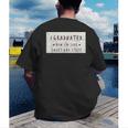 I Graduated Now I'm Like Smart & Stuff Tee Graduation Shirts Men's Back Print T-Shirt