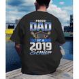 Graduation 2019 TShirt Proud Dad Of Senior Men's Back Print T-Shirt