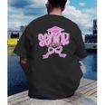 Graduation 2026 Senior 2026 Class Of 2026 Coquette Pink Girl Men's Back Print T-Shirt