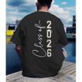 Graduation Class Of 2026 Men's Back Print T-Shirt