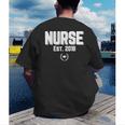 Graduation For Nurse Practitioners 2018 Nursing School Men's Back Print T-Shirt
