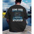Graduation Shirt Class Of 2019 High School College Men's Back Print T-Shirt