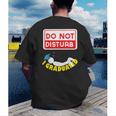 Graduation Shirt High School And College Sleepy Graduates Men's Back Print T-Shirt