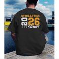 Gymnastics Senior Night Gymnastics Senior 2026 Graduation 17 Men's Back Print T-Shirt