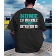 Home Is Where The Introvert Is Introvert Men's Back Print T-Shirt Home Is Where The Introvert Is Introvert Men's Back Print T-Shirt