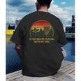 Id Rather Be Playing With My Disc Introvert Disc Golf Men's Back Print T-Shirt Id Rather Be Playing With My Disc Introvert Disc Golf Men's Back Print T-Shirt