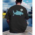 I'm An Introwater Cute Whale I'm An Introvert Men's Back Print T-Shirt
