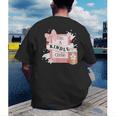 I'm A Kindle Girlie Book Lover Bookish Men's Back Print T-Shirt