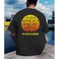 I'm Outstanding Retro Introvert Mountain Trip Lover Men's Back Print T-Shirt I'm Outstanding Retro Introvert Mountain Trip Lover Men's Back Print T-Shirt